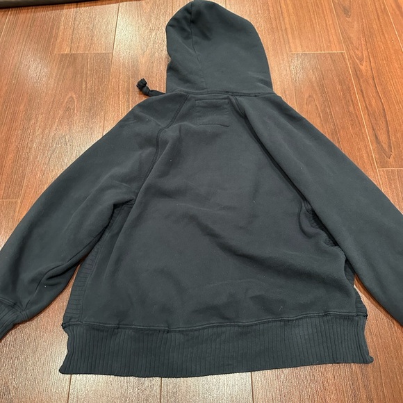 Black Hoodie with Front Pocket - Picture 3 of 3